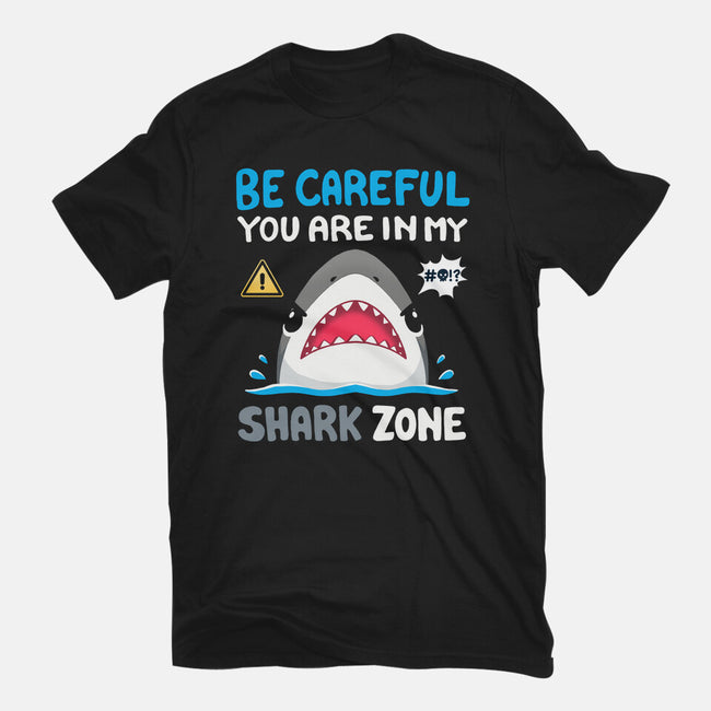 Shark Zone-Womens-Fitted-Tee-Vallina84