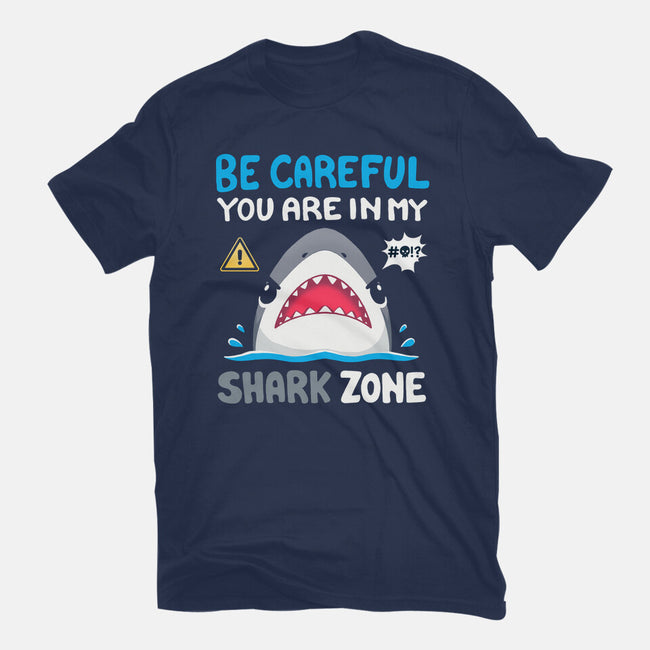 Shark Zone-Womens-Fitted-Tee-Vallina84