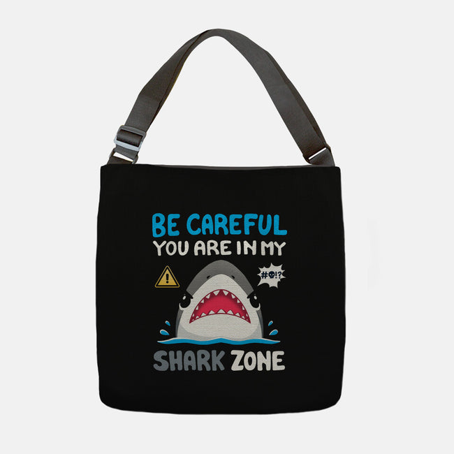 Shark Zone-None-Adjustable Tote-Bag-Vallina84