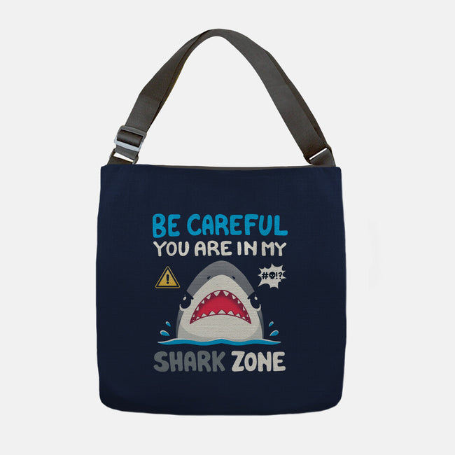 Shark Zone-None-Adjustable Tote-Bag-Vallina84