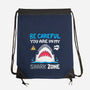 Shark Zone-None-Drawstring-Bag-Vallina84