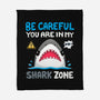 Shark Zone-None-Fleece-Blanket-Vallina84