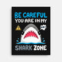 Shark Zone-None-Stretched-Canvas-Vallina84