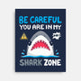 Shark Zone-None-Stretched-Canvas-Vallina84