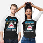 Shark Zone-Unisex-Baseball-Tee-Vallina84