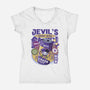 Jevil Energy Drink-Womens-V-Neck-Tee-LAGELANTEE