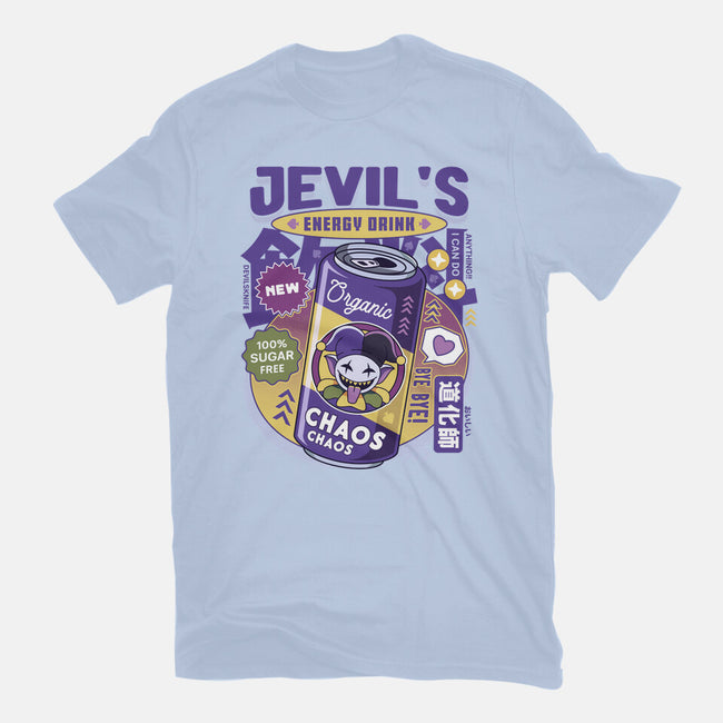 Jevil Energy Drink-Womens-Fitted-Tee-LAGELANTEE