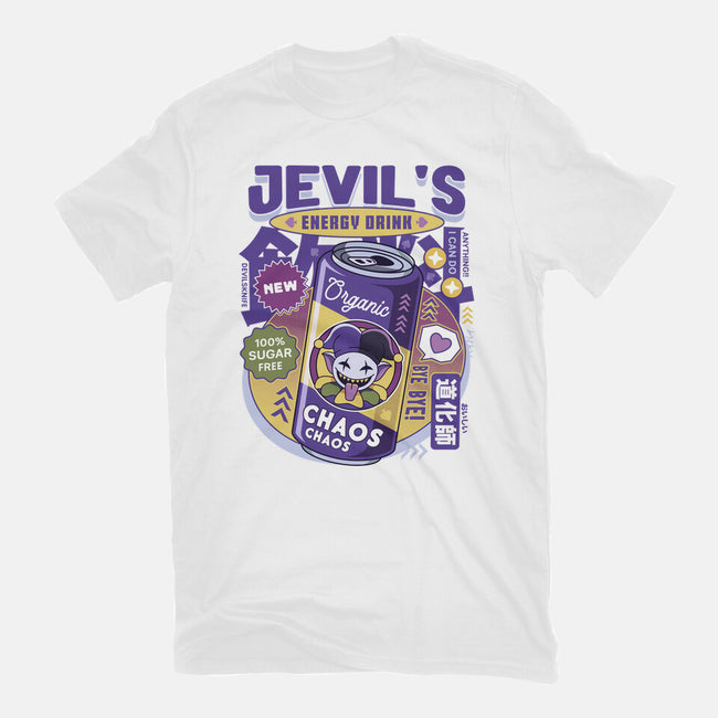 Jevil Energy Drink-Womens-Fitted-Tee-LAGELANTEE
