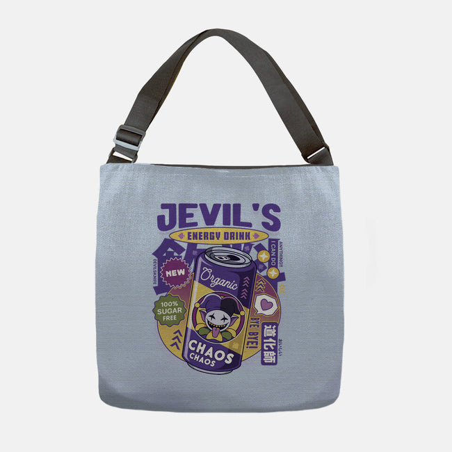 Jevil Energy Drink-None-Adjustable Tote-Bag-LAGELANTEE