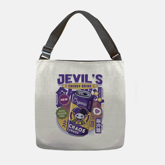 Jevil Energy Drink-None-Adjustable Tote-Bag-LAGELANTEE