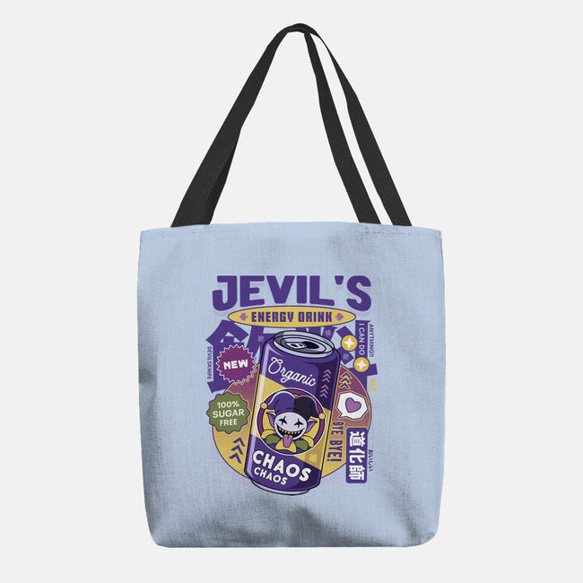 Jevil Energy Drink-None-Basic Tote-Bag-LAGELANTEE