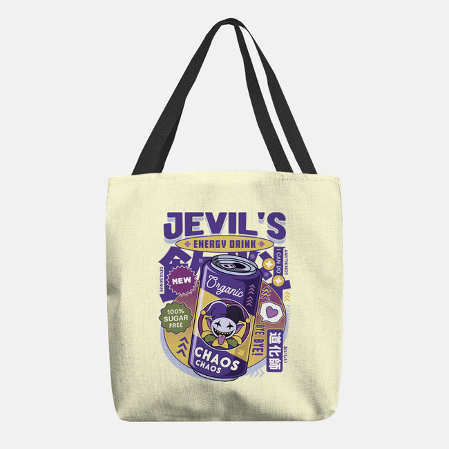 Jevil Energy Drink-None-Basic Tote-Bag-LAGELANTEE