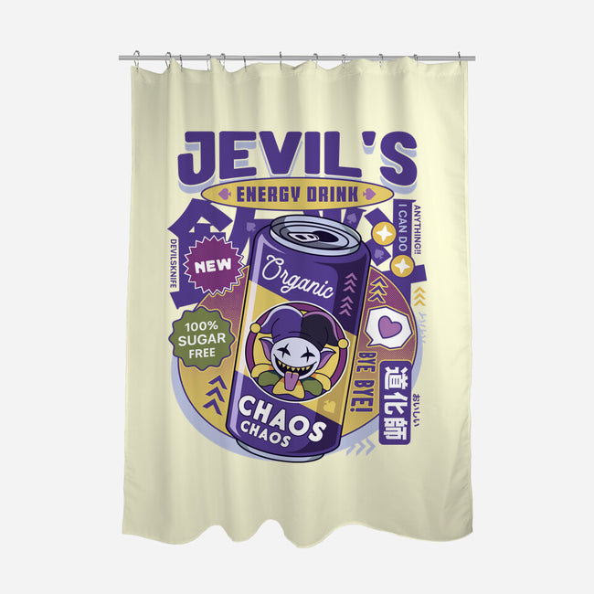 Jevil Energy Drink-None-Polyester-Shower Curtain-LAGELANTEE