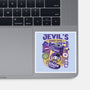 Jevil Energy Drink-None-Glossy-Sticker-LAGELANTEE