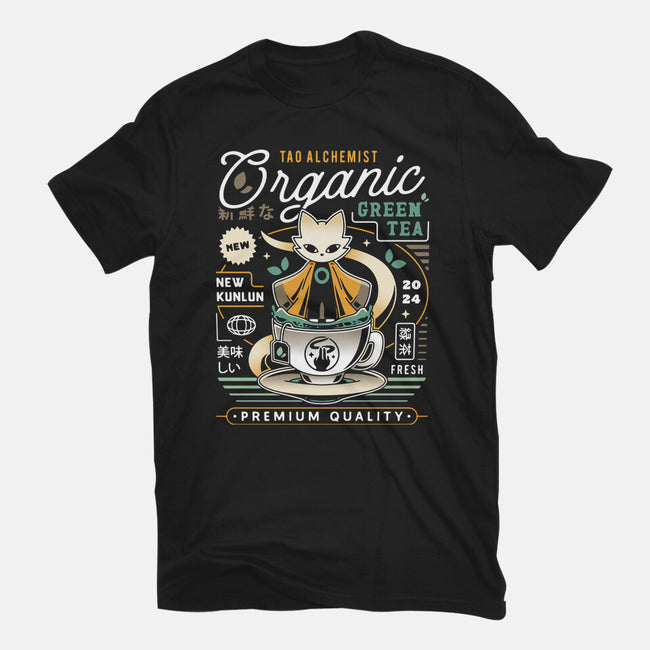 Mysterious Alchemist Green Tea-Womens-Fitted-Tee-LAGELANTEE