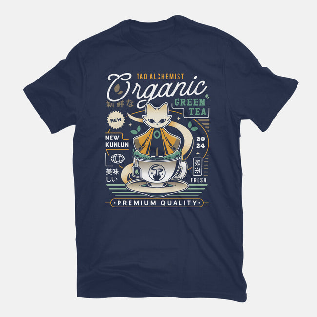 Mysterious Alchemist Green Tea-Womens-Fitted-Tee-LAGELANTEE