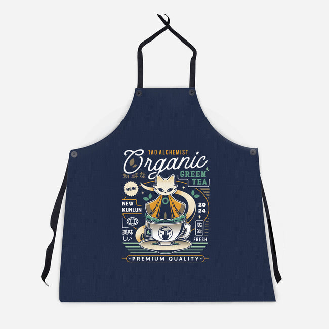 Mysterious Alchemist Green Tea-Unisex-Kitchen-Apron-LAGELANTEE