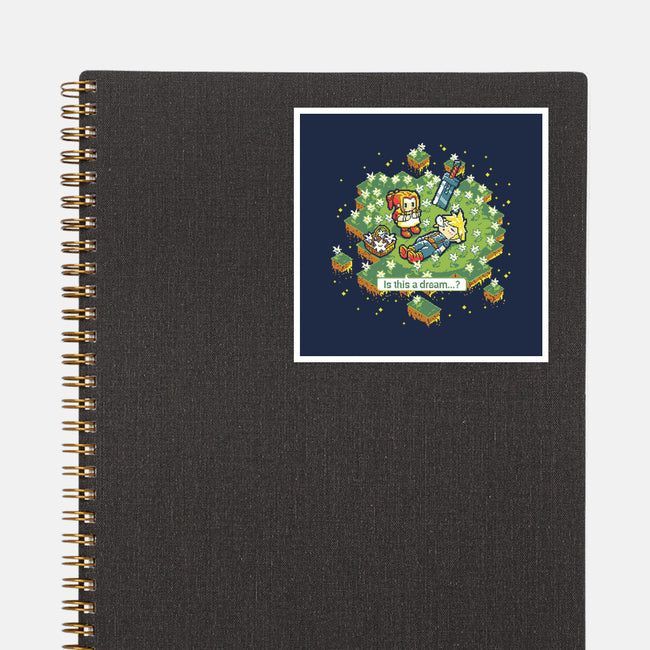 Is This A Dream-None-Glossy-Sticker-PopCultureWizard