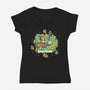 Is This A Dream-Womens-V-Neck-Tee-PopCultureWizard