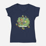 Is This A Dream-Womens-V-Neck-Tee-PopCultureWizard