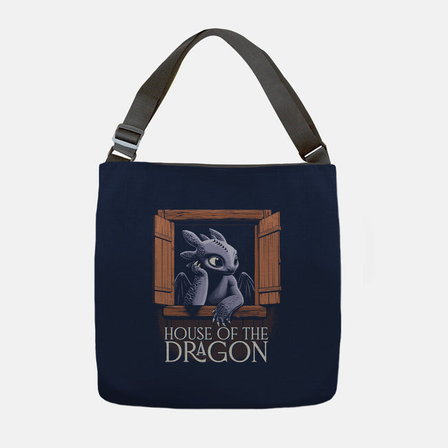 House Of The Dragon-None-Adjustable Tote-Bag-Popnotic