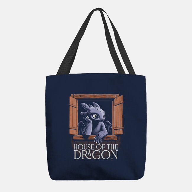 House Of The Dragon-None-Basic Tote-Bag-Popnotic
