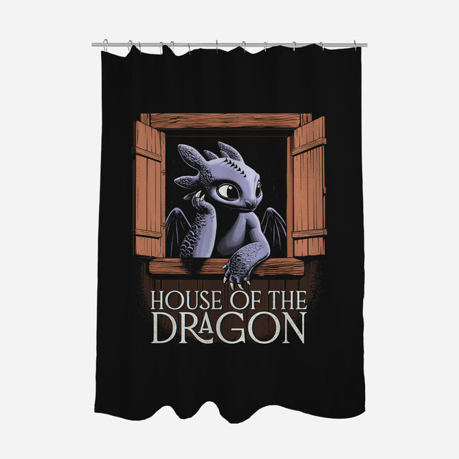 House Of The Dragon-None-Polyester-Shower Curtain-Popnotic