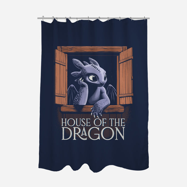 House Of The Dragon-None-Polyester-Shower Curtain-Popnotic