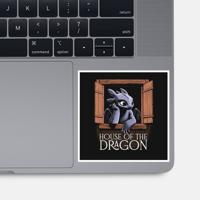 House Of The Dragon-None-Glossy-Sticker-Popnotic