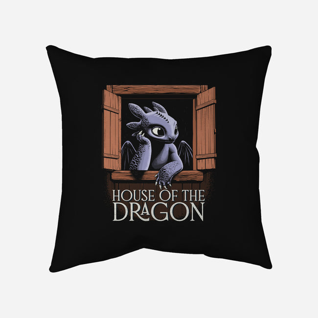 House Of The Dragon-None-Removable Cover w Insert-Throw Pillow-Popnotic