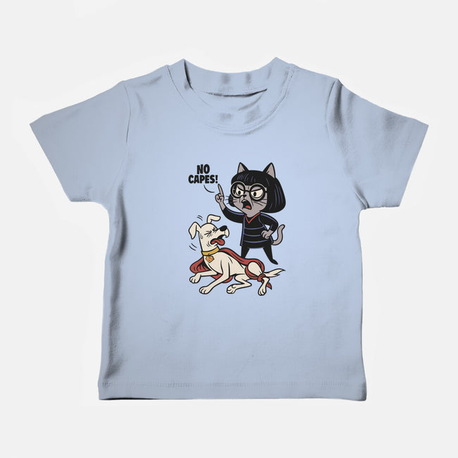 No Capes-Baby-Basic-Tee-Popnotic