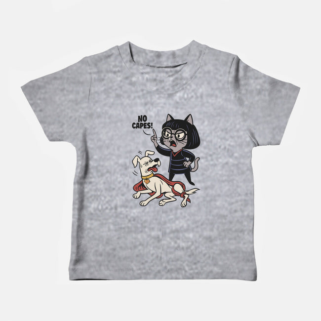 No Capes-Baby-Basic-Tee-Popnotic