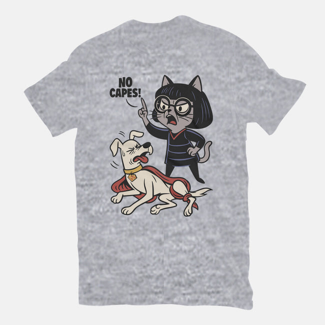 No Capes-Womens-Basic-Tee-Popnotic