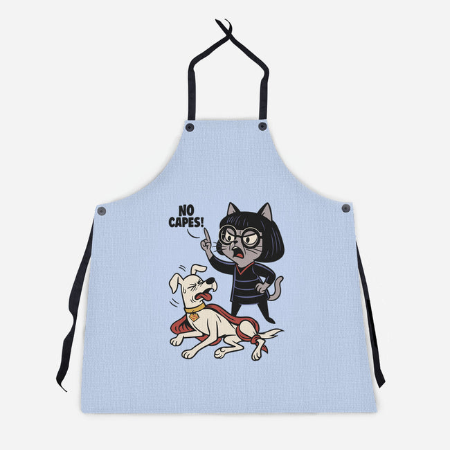 No Capes-Unisex-Kitchen-Apron-Popnotic