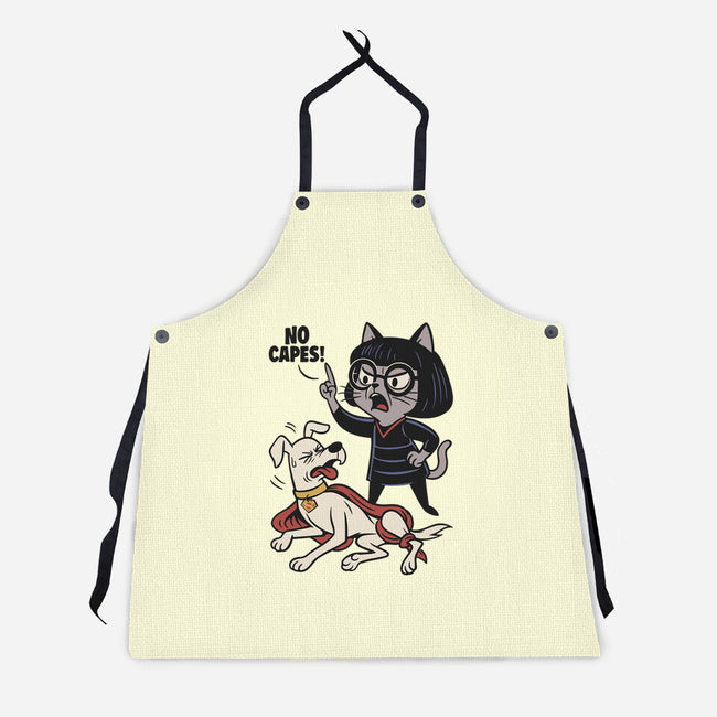 No Capes-Unisex-Kitchen-Apron-Popnotic