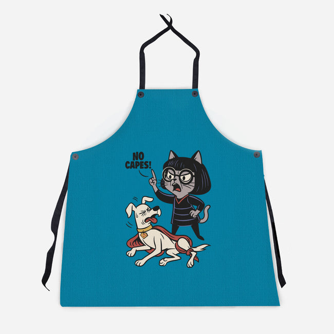 No Capes-Unisex-Kitchen-Apron-Popnotic