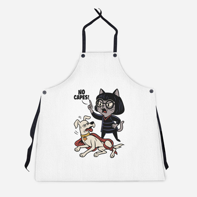 No Capes-Unisex-Kitchen-Apron-Popnotic
