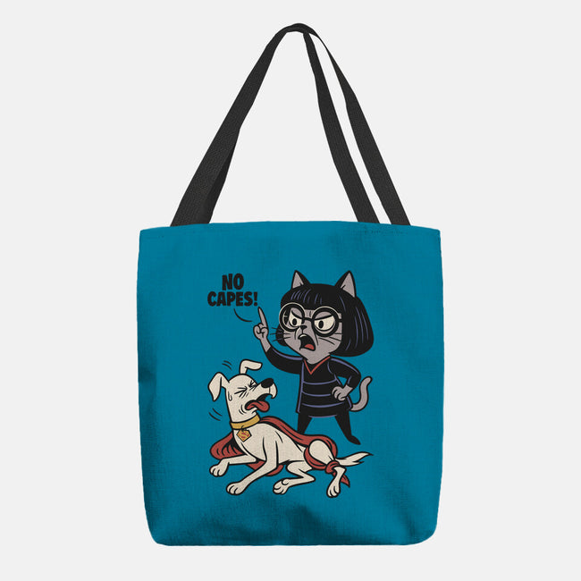 No Capes-None-Basic Tote-Bag-Popnotic