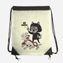 No Capes-None-Drawstring-Bag-Popnotic
