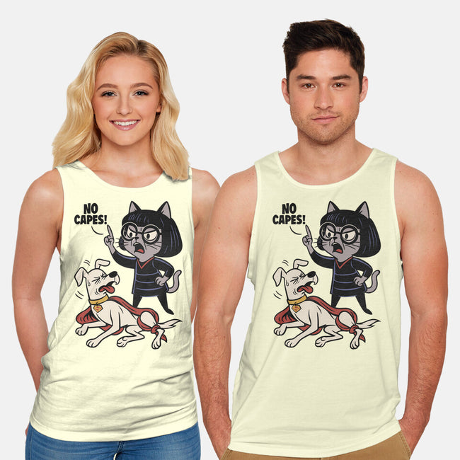 No Capes-Unisex-Basic-Tank-Popnotic