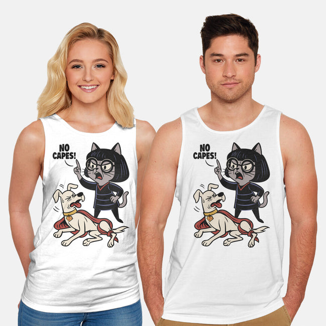 No Capes-Unisex-Basic-Tank-Popnotic