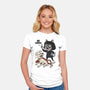 No Capes-Womens-Fitted-Tee-Popnotic