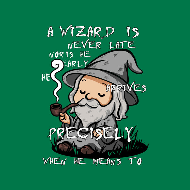 A Wizard Is Never Late-Mens-Heavyweight-Tee-fanfabio