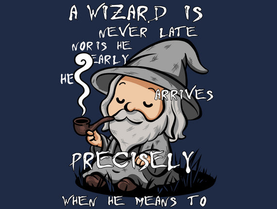 A Wizard Is Never Late