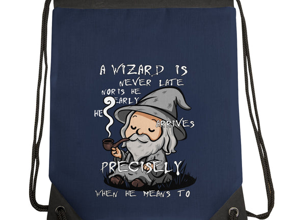 A Wizard Is Never Late