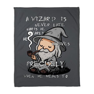 A Wizard Is Never Late