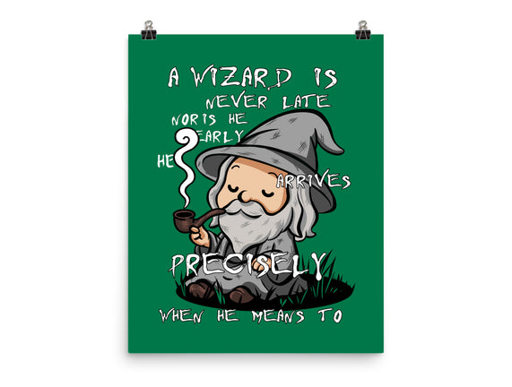 A Wizard Is Never Late