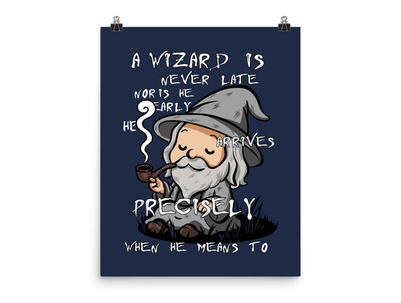A Wizard Is Never Late
