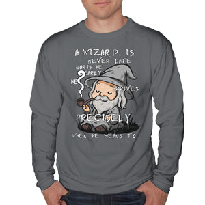 A Wizard Is Never Late