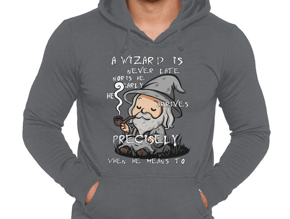 A Wizard Is Never Late